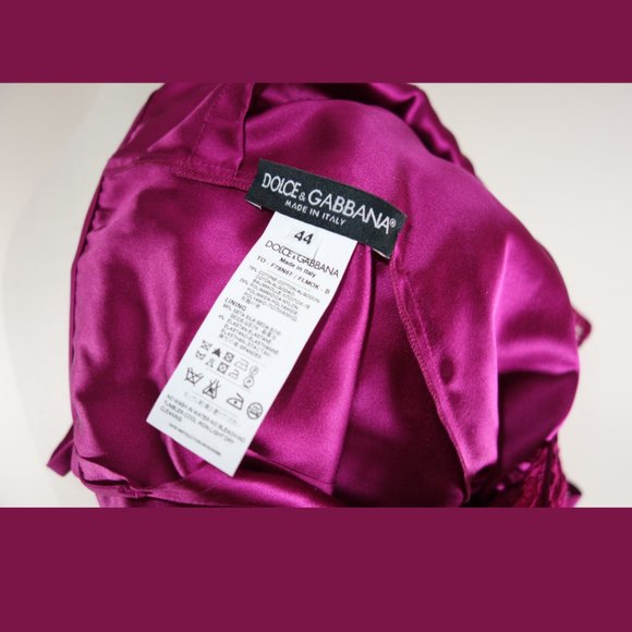 Dolce & Gabbana Pink Lace Top - Size 44 (US M) - Picture 15 of 16